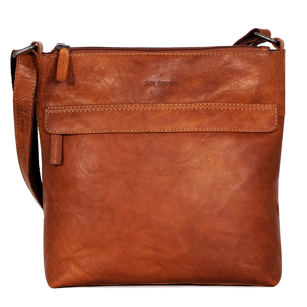 Zippered Crossbody Hobo Bag #7832 - Image 14