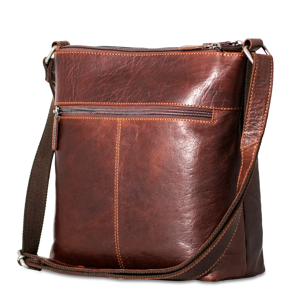 Zippered Crossbody Hobo Bag #7832 - Image 7