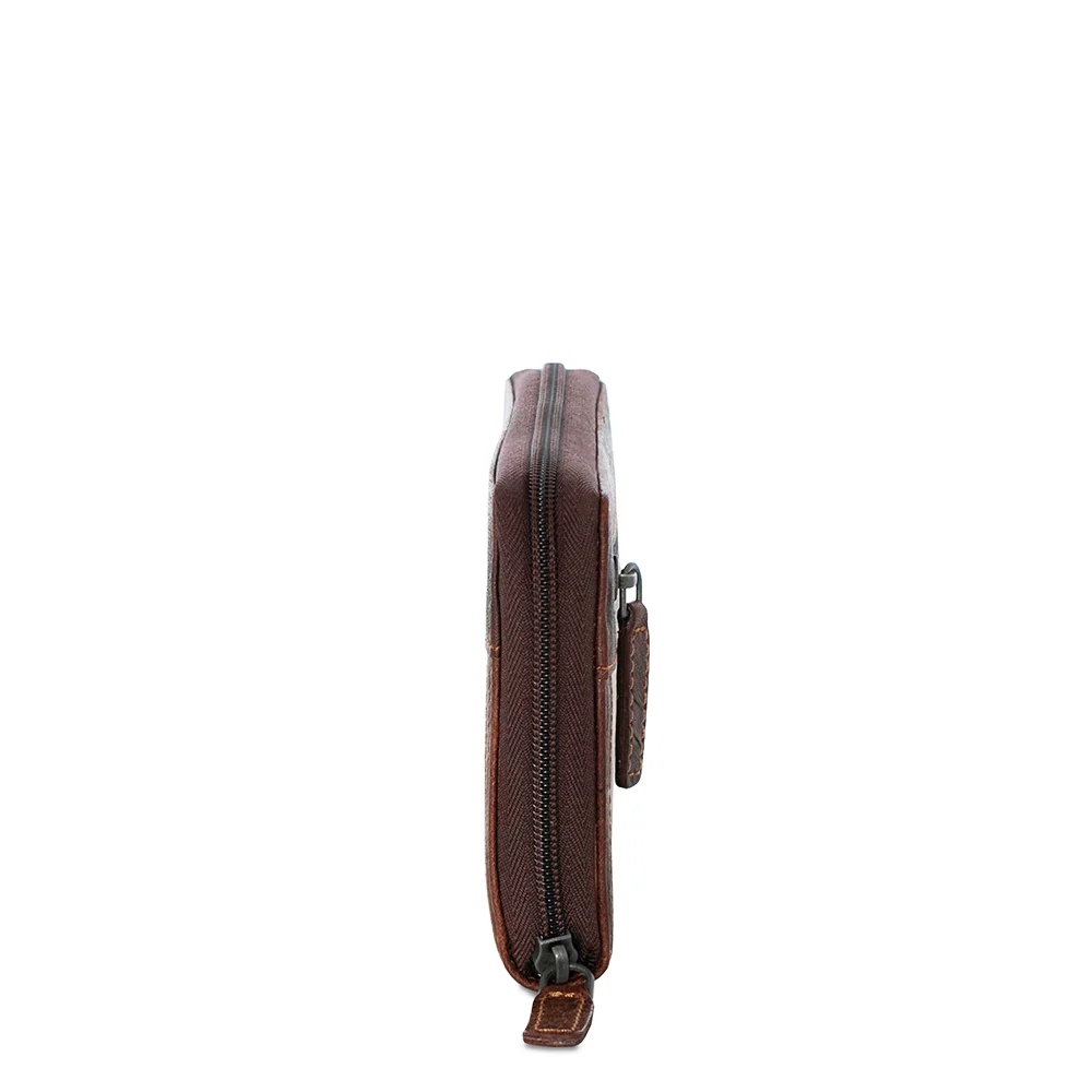 Large Zip-Around Travel Wallet #7724 - Image 4