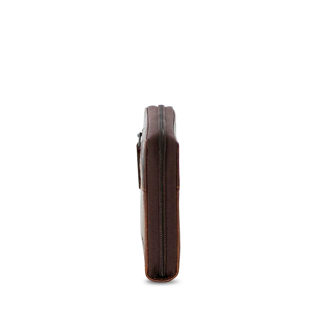 Large Zip-Around Travel Wallet #7724 - Image 8